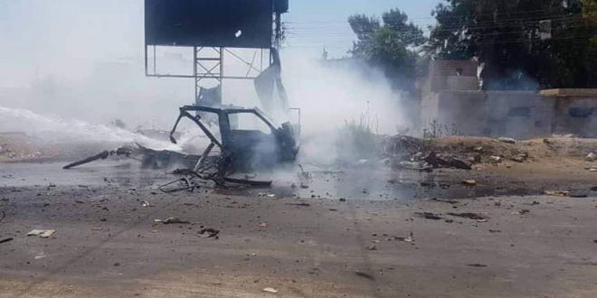 دام برس : دام برس | استشهاد 5 عسكريين وإصابة 16 آخرين في درعا ​.. وإصابة مدنيين اثنين بتفجير إرهابي بالحسكة
