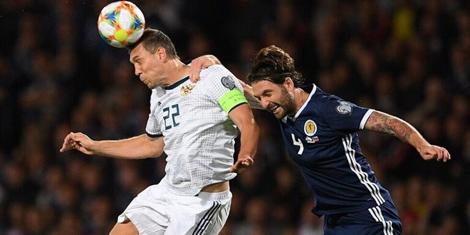 دام برس : دام برس | المنتخب الروسي يتغلب على نظيره الاسكتلندي ..وهولندا تتغلب على ألمانيا في تصفيات بطولة أوروبا 2020