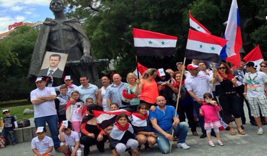دام برس : دام برس | الطلبة السوريون في سلوفاكيا يجددون وقوفهم إلى جانب وطنهم