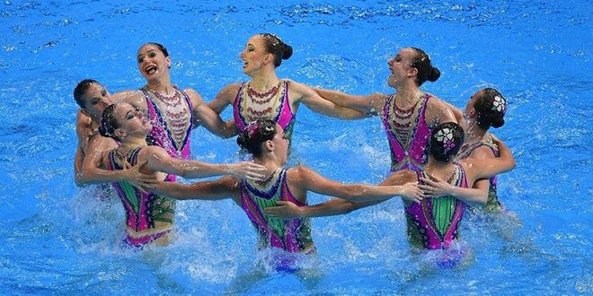 دام برس : دام برس | سيدات روسيا يحرزن ذهبية السباحة المتزامنة في بطولة العالم