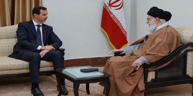 دام برس : دام برس | الرئيس الأسد يزور إيران ويلتقي القائد الأعلى للثورة الإسلامية ورئيس الجمهورية
