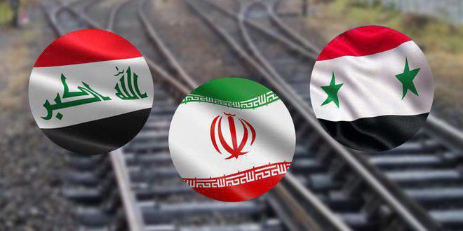 دام برس : مباحثات سورية إيرانية عراقية لتعزيز التعاون في مجال ربط السكك الحديدية