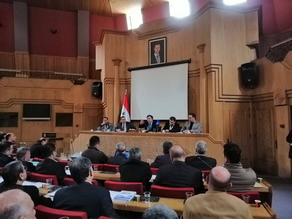 دام برس : دام برس | مجلس مدينة حلب يناقش العقود والإيرادات والنفقات وقطع الحساب