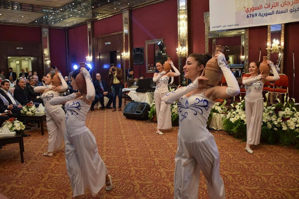 دام برس : دام برس | سياحة حلب تقيم مهرجان التراث السوري 2019 في فندق الشهباء