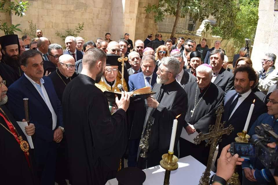 دام برس : دام برس | تدشين كاتدرائية السيدة للروم الكاثوليك ودار باسيل في حلب