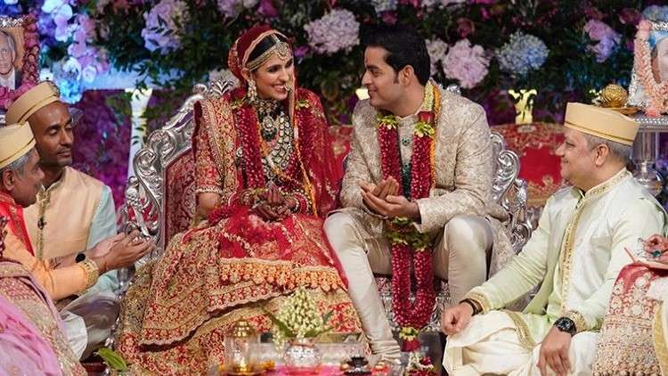 دام برس : دام برس | مشاهير العالم في حفل زفاف نجل أغنى رجل في الهند 