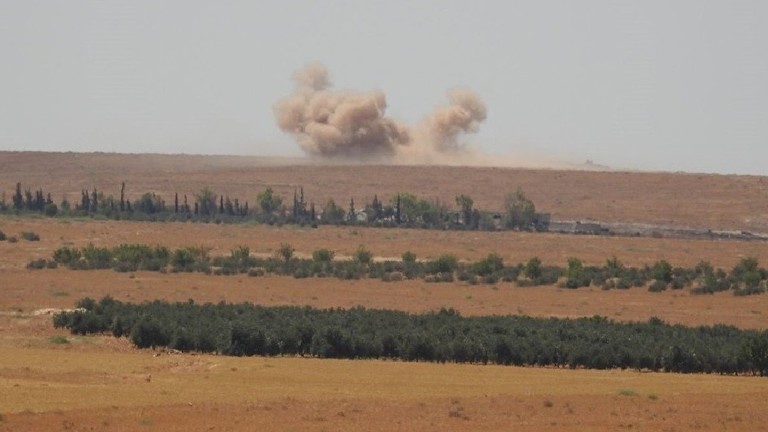 دام برس : دام برس | الجيش السوري يتصدى لهجوم المسلحين على ريف حماة الشمالي