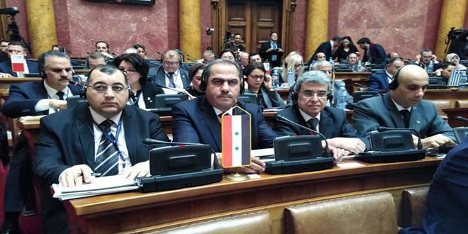 دام برس : دام برس | سورية تشارك في اجتماع الجمعية البرلمانية للبحر الأبيض المتوسط