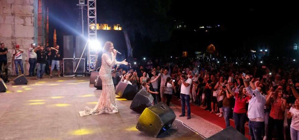 دام برس : كارول سماحة تحيي ليلة مهرجان ليالي قلعة دمشق الثالثة