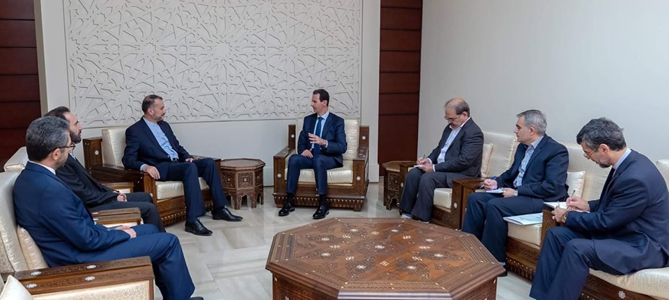 دام برس : دام برس | الرئيس الأسد يستقبل المساعد الخاص لرئيس مجلس الشورى الإسلامي الإيراني