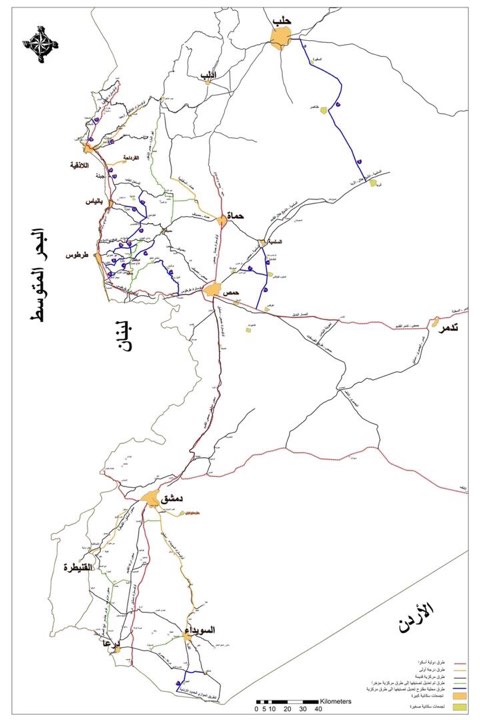دام برس : انضمام ١٧ طريقاً محلياً إلى الشبكة الطرقية المركزية في سورية