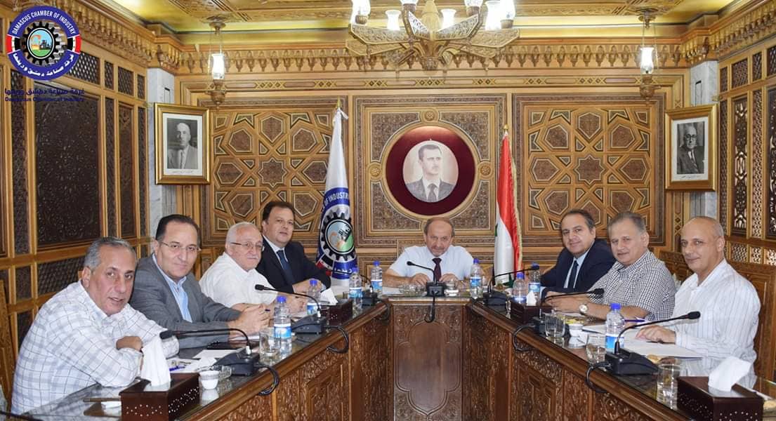 دام برس : لجنة التنظيم والإدارة في غرفة صناعة دمشق وريفها تعقد اجتماعها الثاني لهذا العام