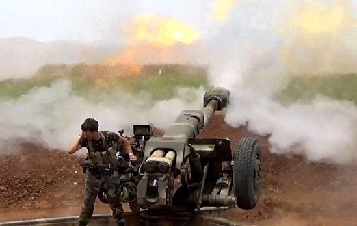 دام برس : دام برس | الجيش يستهدف صفوف إرهابيي النصرة رداً على اعتداءاتها على مواقع الجيش ونقاطه والقرى الآمنة بشمال حماة وجنوب إدلب