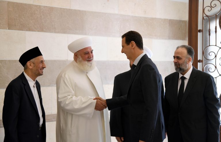 دام برس : دام برس | الرئيس الأسد يفتتح مركز الشام الإسلامي الدولي لمواجهة الإرهاب والتطرف التابع لوزارة الأوقاف