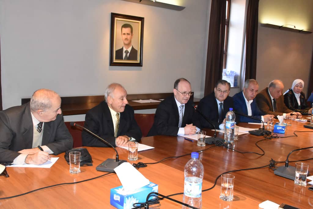 دام برس : وزير التعليم العالي يترأس اجتماع مجلس جامعة دمشق