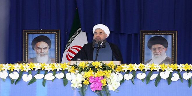 دام برس : دام برس | مسيرات مليونية في ذكرى انتصار الثورة.. روحاني: لن نستأذن أحداً في تعزيز قدراتنا العسكرية