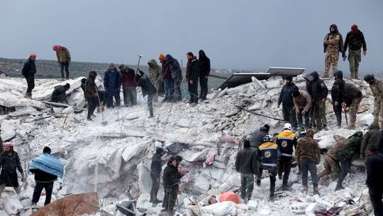 دام برس : دام برس | 4.279 آلاف سوري من بين 45.968 ألف شخص ضحايا الزلزال داخل تركيا