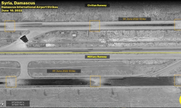 دام برس : دام برس | عدوان إسرائيلي بالصواريخ على مطاري دمشق وحلب يخروجهما من الخدمة