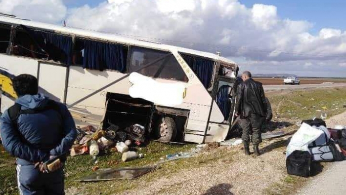 دام برس : دام برس | وفاة 7 أشخاص وإصابة 17 آخرين جراء حادث سير في سلمية بريف حماة