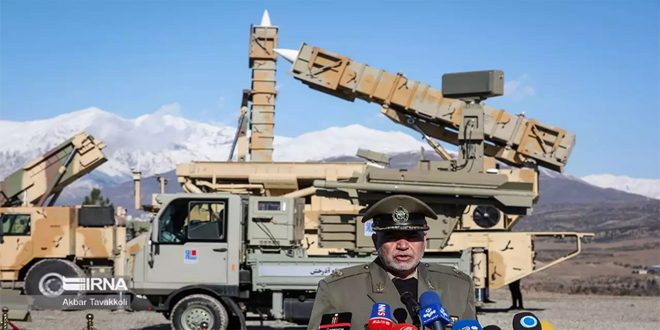 دام برس : إيران تزيح الستار عن منظومتي صواريخ للدفاع الجوي