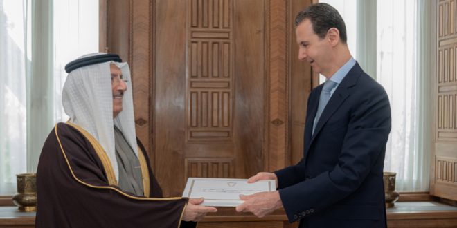 دام برس : دام برس | الرئيس الأسد يتسلم دعوة من ملك البحرين للمشاركة في القمة العربية القادمة