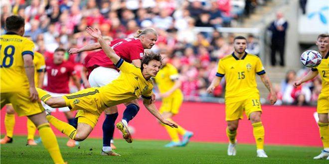 دام برس : دام برس | النرويج يفوز على السويد بثلاثية في دوري الأمم الأوروبية