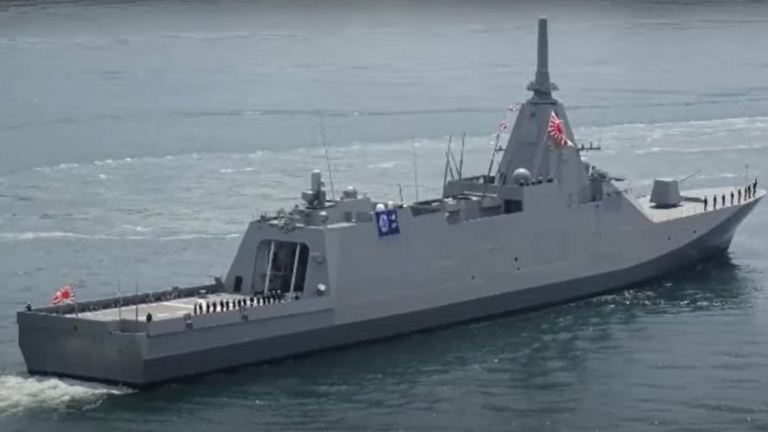 دام برس : دام برس | اليابان تنزل إلى المياه سفينة متطورة صنعتها لسلاح بحريتها