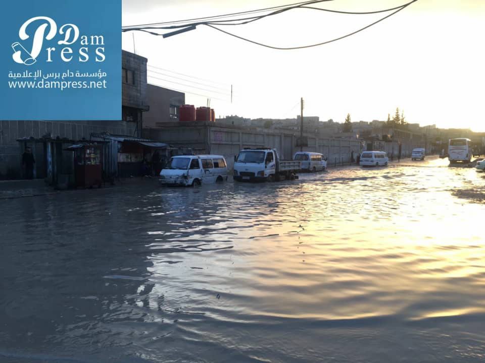 دام برس : دام برس | برسم محافظة ريف دمشق... خربة الورد تغرق بمياه الأمطار وشكاوى كثيرة تحتاج إلى حل