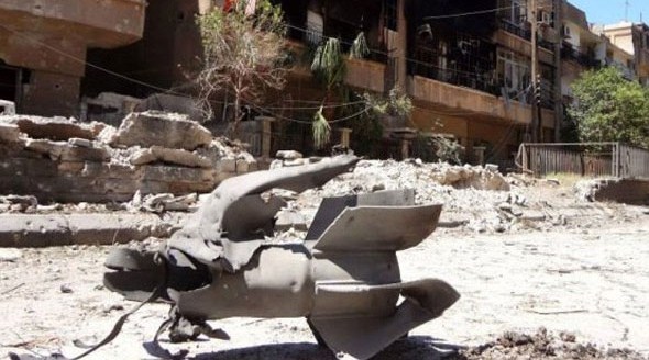 دام برس : دام برس | أضرار مادية جراء استهداف الإرهابيين بالقذائف أحياء سكنية في حلب