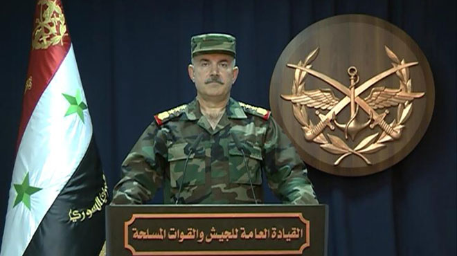 دام برس : القيادة العامة للجيش تعلن تطهير منطقة الحجر الأسود ومحيطها بالكامل من الإرهاب