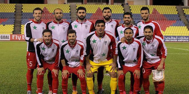 دام برس : منتخب سورية يحقق أفضل مركز في تاريخه في تصنيف الاتحاد الدولي لكرة القدم