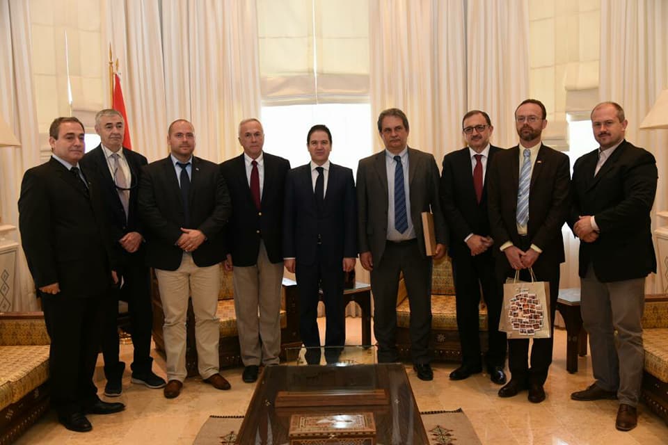 دام برس : دام برس | وزير السياحة يستقبل الوفد البرلماني الأوروبي خلال زيارته إلى سورية