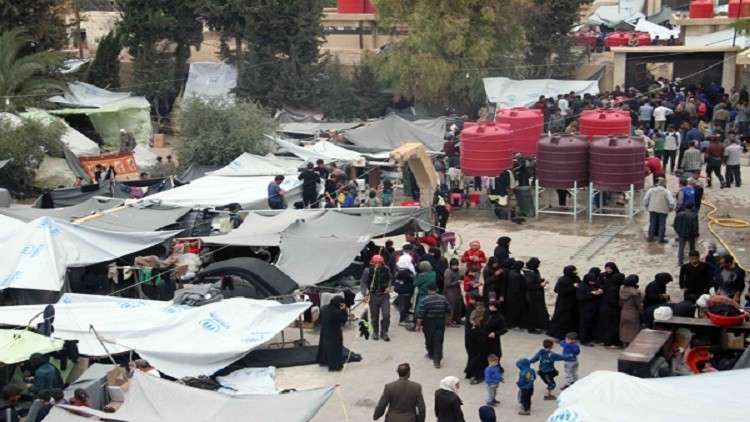 دام برس : دام برس | انتقال 250 شخصاً من مخيم الركبان إلى مراكز الإيواء بريف دمشق