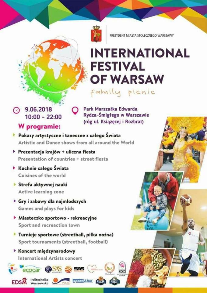 دام برس : دام برس | مهرجان وارسو العالمي في التاسع من شهر حزيران بالعاصمة البولندية وارسو