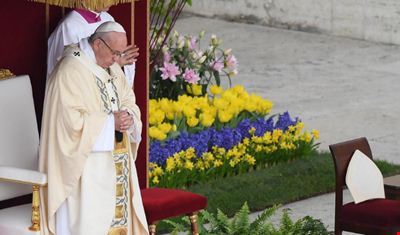 دام برس : دام برس | البابا فرنسيس في عيد الفصح : تفجير حلب هجوم دنيء