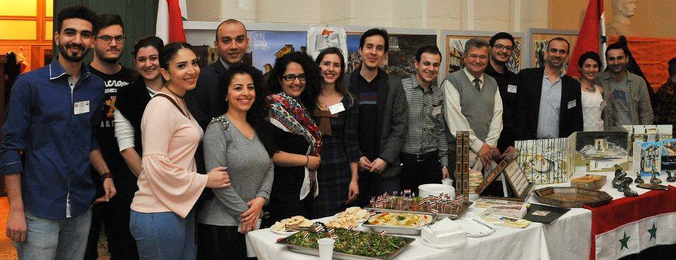 دام برس : دام برس | طلبة سورية  ومنتدى من أجل سورية في هنغاريا يستنكرون العدوان الامريكي على الأراضي السورية