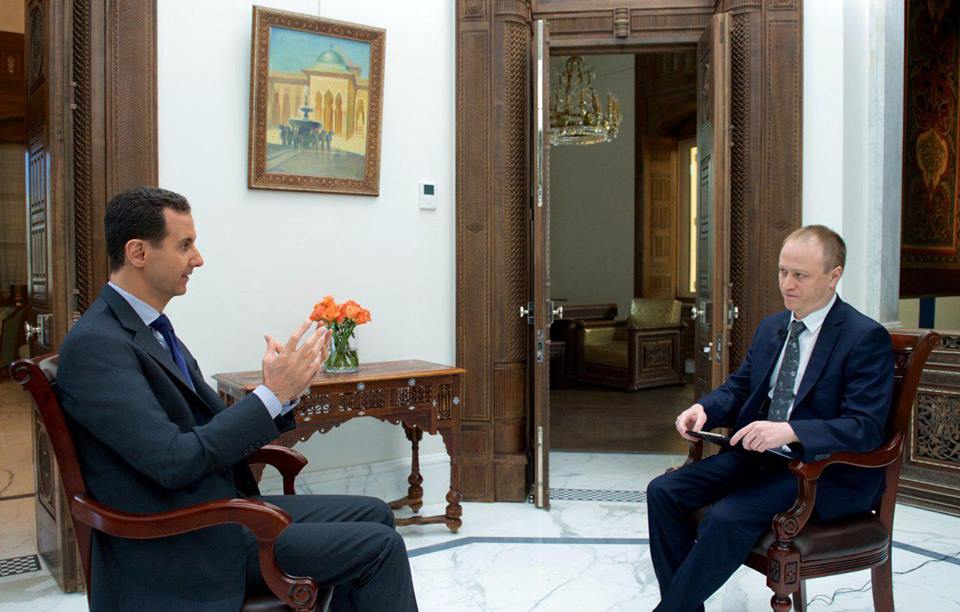 دام برس : دام برس | الرئيس الأسد: كل رواياتهم حول ما حدث في خان شيخون ومن ثم الهجوم على مطار الشعيرات كان فبركة وكذباً في كذب