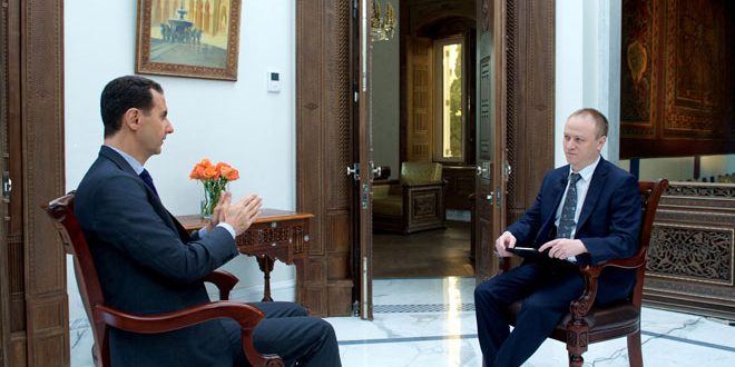 دام برس : الرئيس الأسد : لا نفاوض على الغزو الأميركي والتركي .. سنقوم بطردهم ومحاربتهم