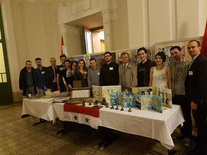 دام برس : الاتحاد الوطني لطلبة سورية يشارك في فعاليات المهرجان الكرنفالي بجامعة بودابست