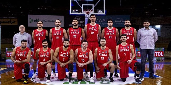 دام برس : دام برس | منتخب سورية لكرة السلة يتقدم 5 مراكز في التصنيف العالمي