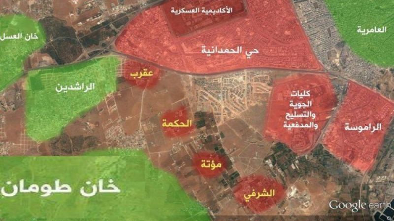 دام برس : وحدات الجيش تحرر الراشدين 4 غرب حلب وتحبط هجوماً لإرهابيي النصرة على محور النيرب بريف إدلب
