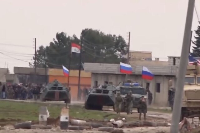 دام برس : قوة روسية تنقذ وحدة أمريكية حاصرها سوريون قرب الحسكة