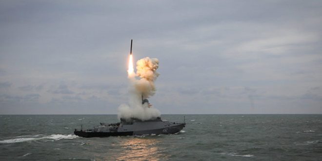 دام برس : سفينة عسكرية روسية مزودة بصواريخ كاليبر تتجه إلى البحر المتوسط