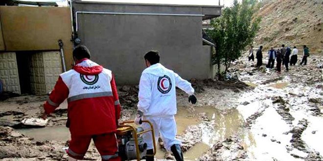دام برس : تضرر 16 محافظة إيرانية جراء السيول والفيضانات