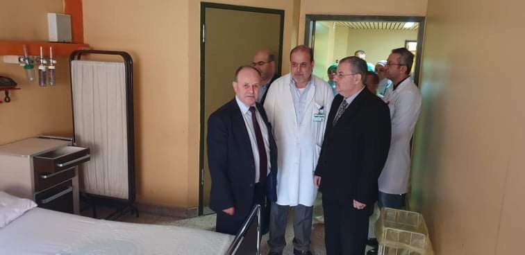 دام برس : دام برس | جناح لاستقبال المرضى المشتبه بأصابتهم بفايروس كورونا في مشفى الأسد