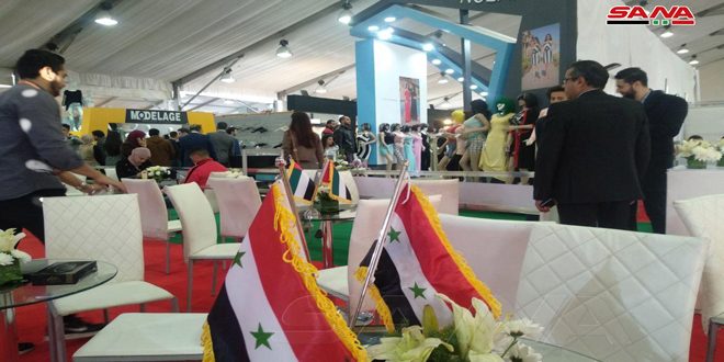 دام برس : دام برس | إقبال واسع على المشاركة السورية في معرض الملابس الجاهزة بالقاهرة