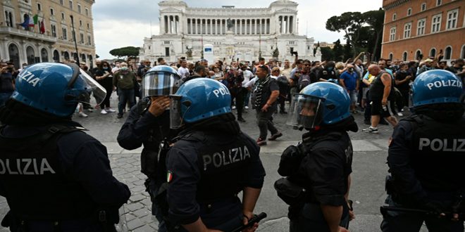 دام برس : دام برس | احتجاجات في روما وميلانو للمطالبة بإعادة العملة الإيطالية بدلاً من اليورو