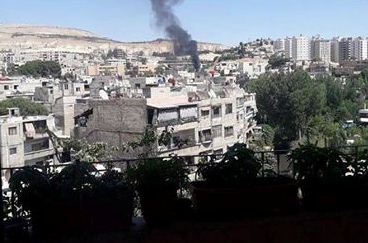 دام برس : دام برس | قصف صاروخي على دمشق في ثاني أيام العيد