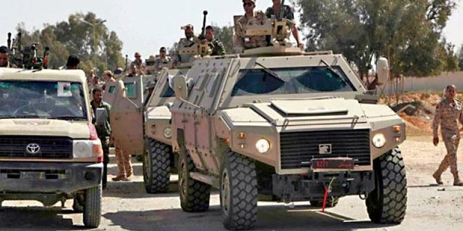 دام برس : دام برس | مقتل جنديين من الجيش الليبي وإصابة آخرين خلال معارك ضد التنظيمات الإرهابية في بنغازي شرق ليبيا