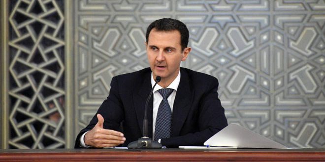 دام برس : دام برس | الرئيس الأسد: الهدف الأساسي من الحرب التي تتعرض لها سورية إعادتها والمنطقة قرونا إلى الوراء